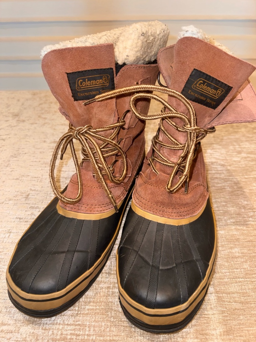 Coleman Brown & Black Waterproof Winter Boots 11